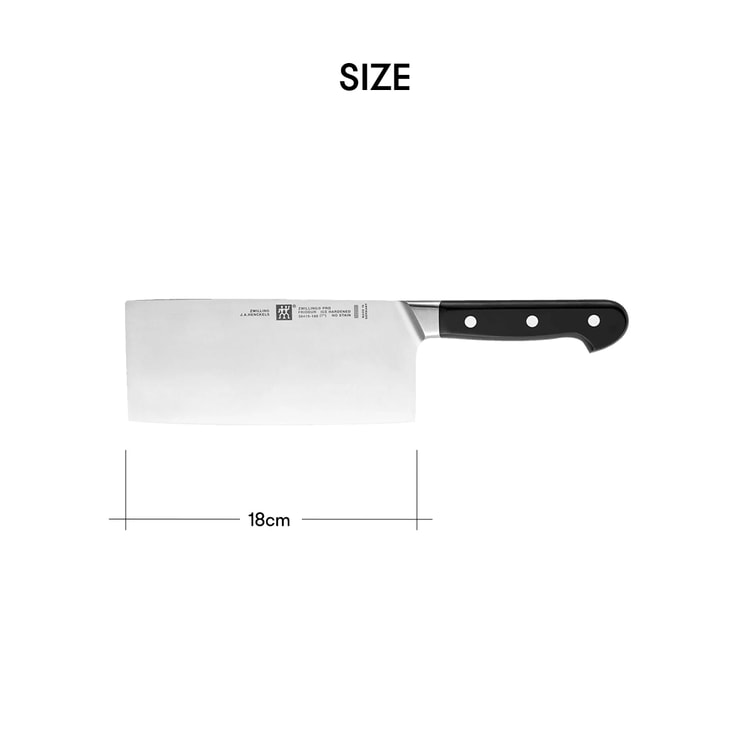 SALE 未使用 中華シェフナイフ - 7 インチ 包丁 中華包丁 ZWILLING PRO7インチ中華包丁1カウント - Yami