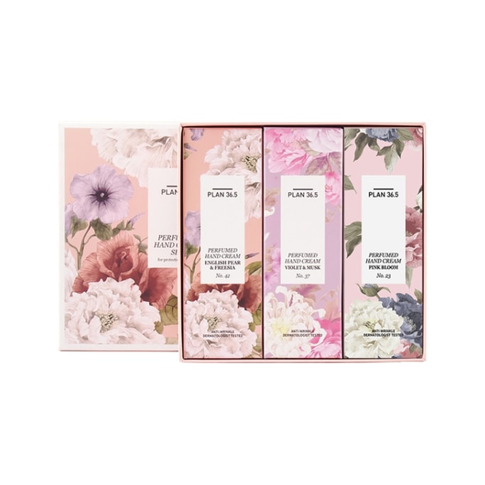 Plan 36.5 Floral hand Cream set Gift box