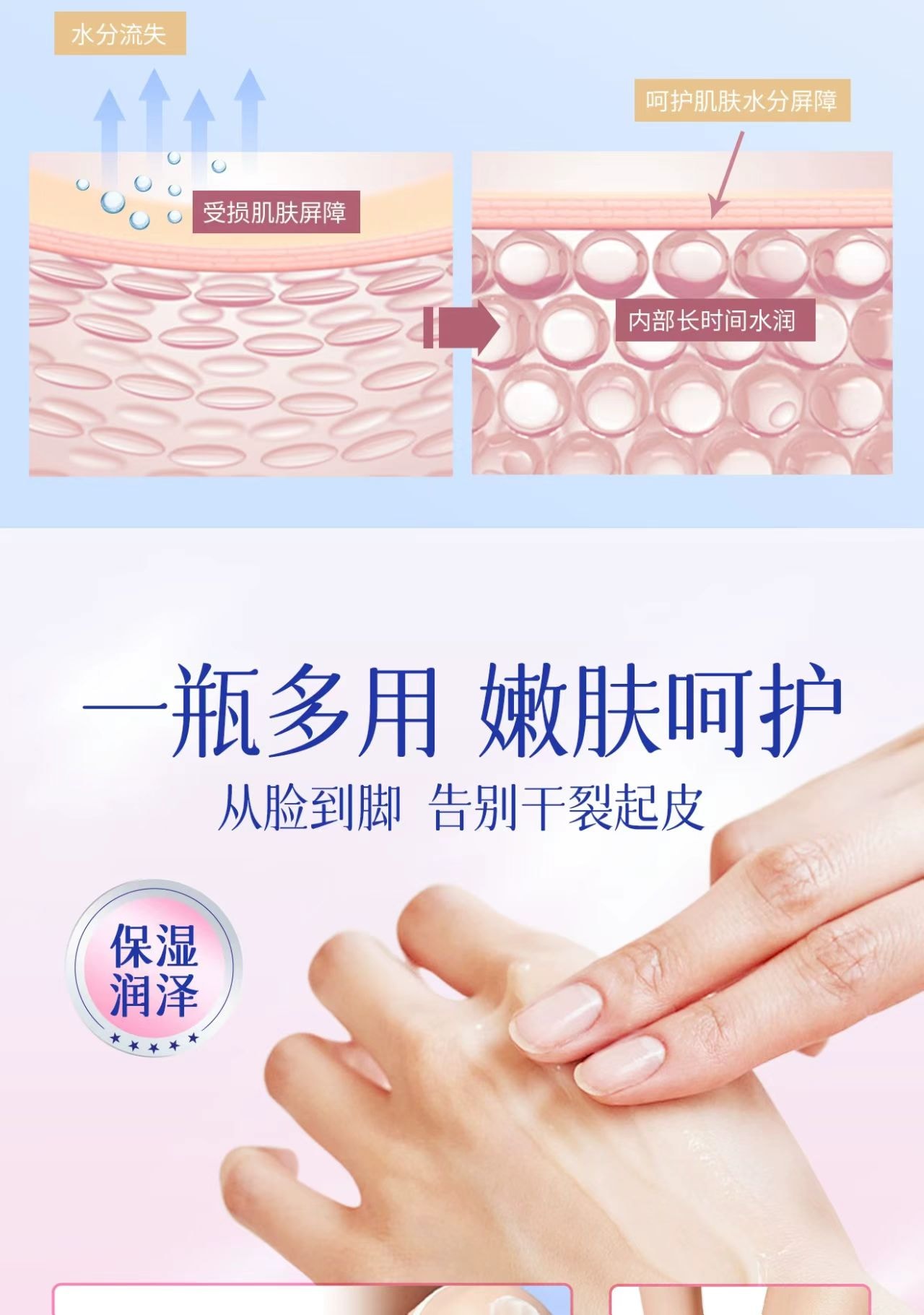 海氏海诺 凡士林防裂棒 润泽呵护 不干不裂 柔嫩肌肤 全身可用 40ml