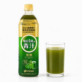 Daily Green Juice Smoothie Drink, Sugar-Free, 31.74 oz【Domestic Barley Grass Rich Dietary Fiber】