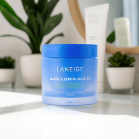 韩国LANEIGE兰芝 益生睡眠面膜 涂抹式免洗修护 70ml 滋润保湿 快速补水 强韧稳健 不粘腻 清新柑橘花香 放松心情