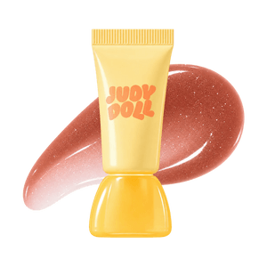Glowy Lip Gloss 02 Passionfruit Rum 0.25 oz 【Watery Glow】