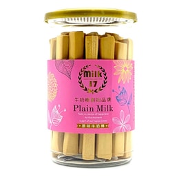 [台湾直邮] Milk17纯新面包烘焙坊 原味牛奶棒 200g
