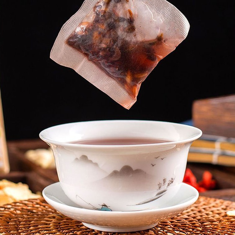 【Expédition directe du Canada】 Sivan Da Wugen Probiotic Tea 100g (5g ×20 sachets) Tisane Idéal pour la consommation quotidienne Pour des cheveux noirs brillants Sachets individuels Idéal pour la maison, le bureau, toutes saisons, peut être bu avant de dormir 7