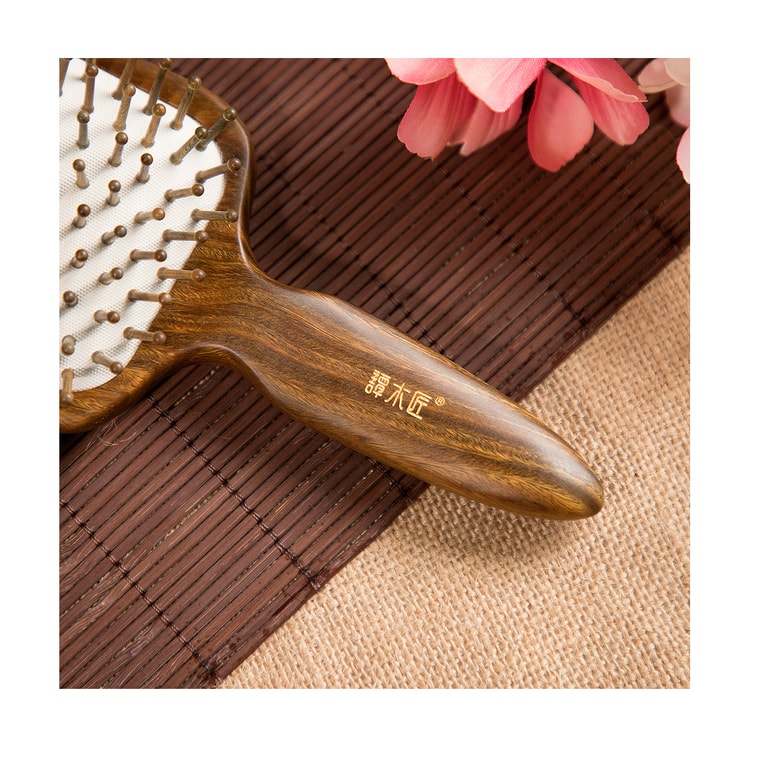 中国谭木匠礼盒漆艺护发梳香媚 气囊护发木梳子 创意生日礼物 送妈妈 1件入 5