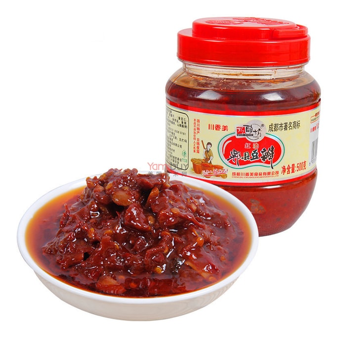 スパイシーなレッドオイル Pixian Douban - 発酵豆ペースト、17.6 オンス