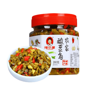 Farmstyle Pickled String Beans - Spicy & Savory Hunan Specialty 280g