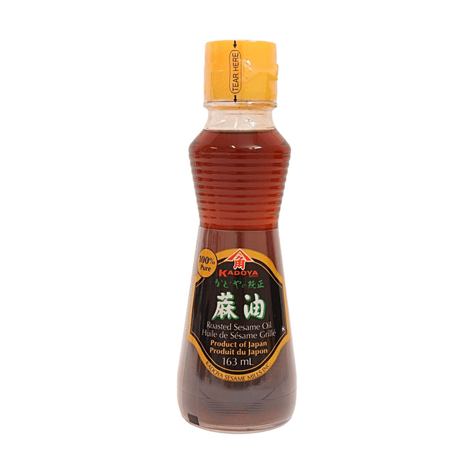Huile de Sésame Grillé Pure 162 ml 100% Huile de Graine de Sésame Produit du Japon