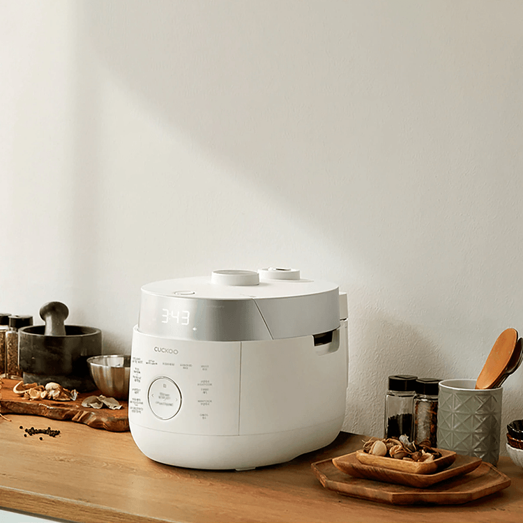 CUCKOO 6 Cup Twin Pressure Induction Rice Cooker & Warmer