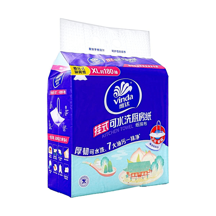 Vinda 180 Sheets 2-Ply XL Hanging Kitchen Paper Towel 4