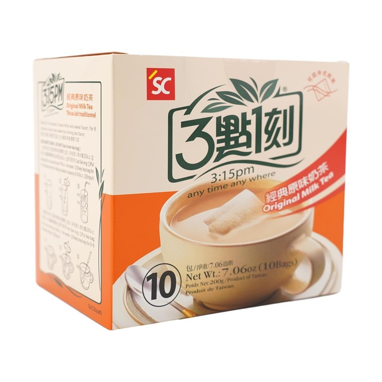 Original Milk Tea 10Bags, 7.05 oz 7
