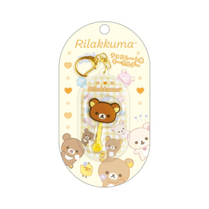Rilakkuma Chocolate Lollipop Series Keychain【Rilakkuma】, 1 Piece