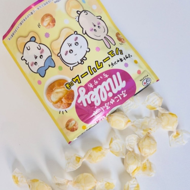 FUJIYA Chiikawa Fuwafuwa Milky Choux Cream Flavor 32g - Yami.com