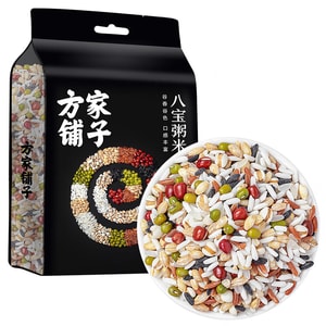 【中国直邮】 方家铺子 中华老字号 八宝粥米1kg 腊八粥大米红豆黑米糯米绿豆 五谷杂粮米