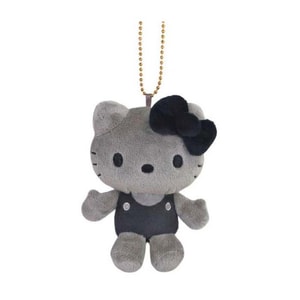 50th Anniversary Series Hello Kitty Doll Pendant【Black Overalls】