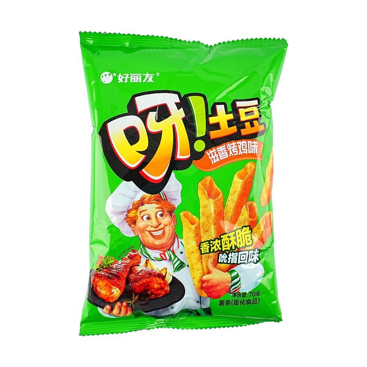 Potato French Fries BBQ Chicken Flavor, 2.47 oz 3