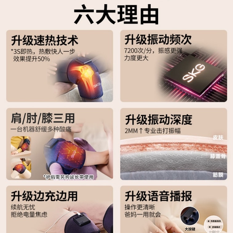 Leg Massager Calf Massager Leg Shaper Electric Heating Kneading Muscle Leg Massager   Gray Pair 3