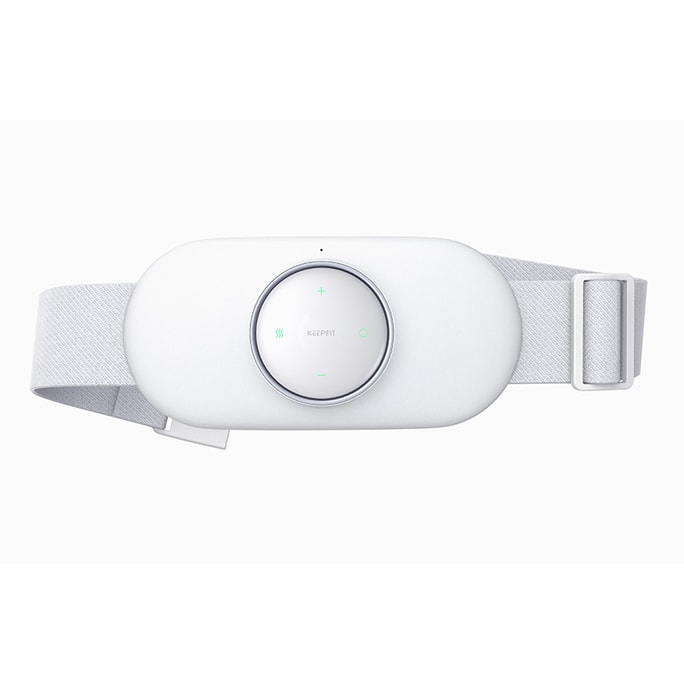 KEEPFIT Waist Low Frequency Massager Belt Pearl White (1pcs)