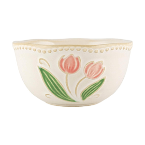 Product: Tulip Kiln-Glazed Series 4.7 Inch Rice Bowl Artistic Ceramic Tableware