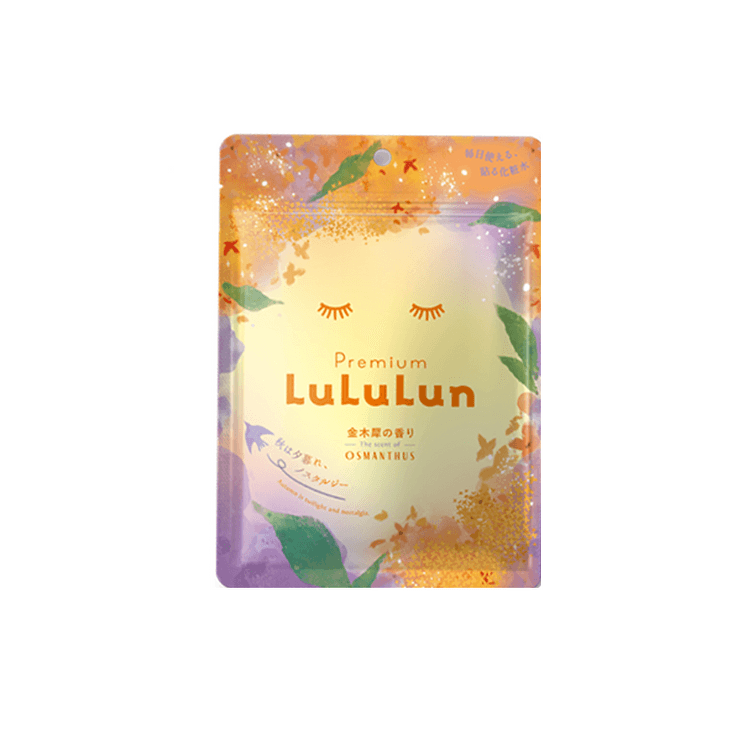 日本直郵】 日本LULULUN 金木犀桂花面膜7片裝- Yami