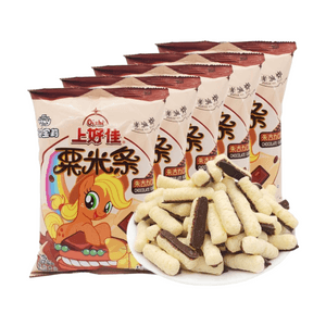 Corn strips with chocolate flavor 6g * 10 packs