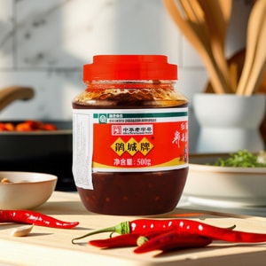 Chili Oil with Broad Bean Paste - Spicy Sauce, 17.63oz