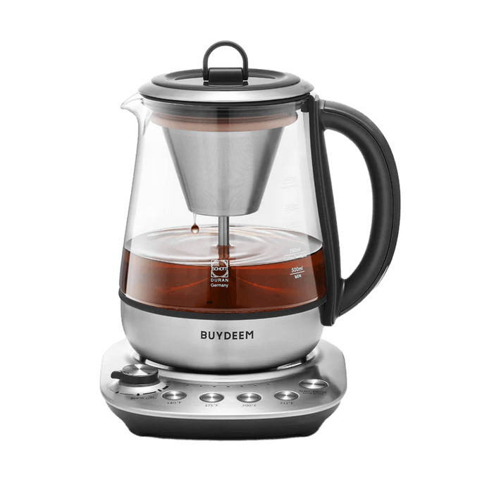 Electric Tea and Coffee Steam Brewer 304 Stainless Steel 1.5L K176