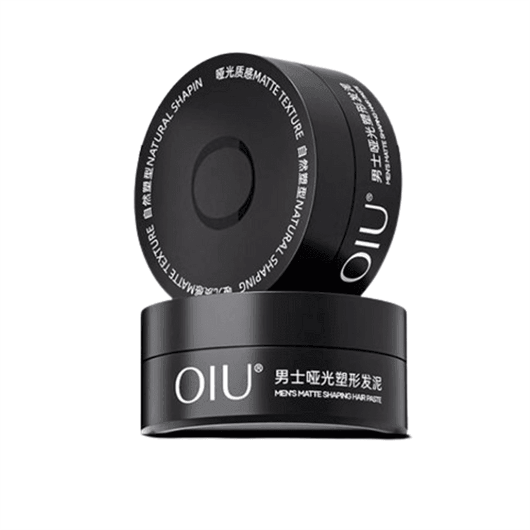 【中国直邮】 oiu 男士哑光塑型发泥 自然清爽持久蓬松哑光造型塑头发 80g/瓶