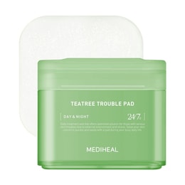 韓國MEDIHEAL美迪惠爾 茶樹維穩繃帶濕敷棉片 100片入 保濕舒緩痘痘肌可用