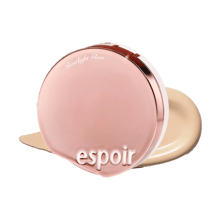 Be Glow Volume Cushion Foundation, with Refill, #Ivory - with Comb Keyring【Roselight Glow Collection】 5