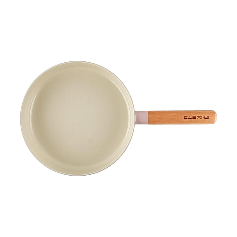 Doljabi Frying Pan, 24cm, #Pink, Non-Stick Coating, Induction & Gas Compatible 5