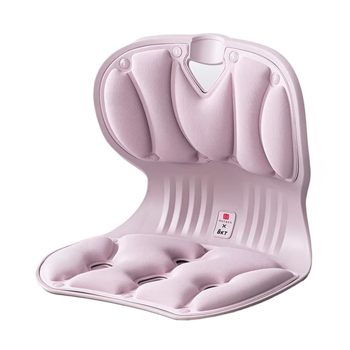 Standard Lumbar Cushion, Ergonomic Backrest for Posture, Universal Chair Fit, Forbidden City, Purple, 363×327×333mm