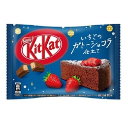 【日本直送品】キットカット 季節限定 ストロベリーチョコレートケーキ味 チョコレートウエハース 10枚入