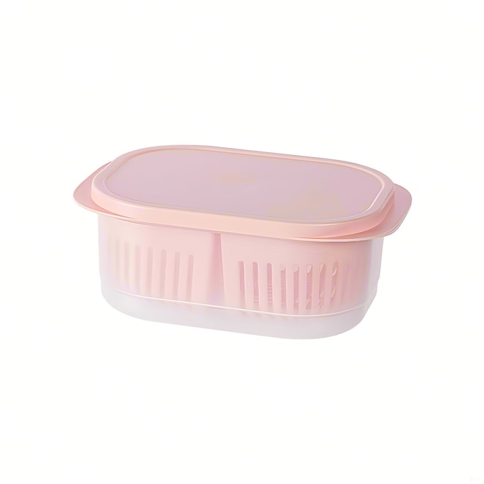 Sealed Freshness Drainer Box Pink