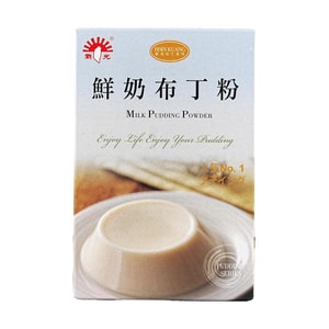 신선한 우유 푸딩 풍미 파우더 믹스, 3.53온스