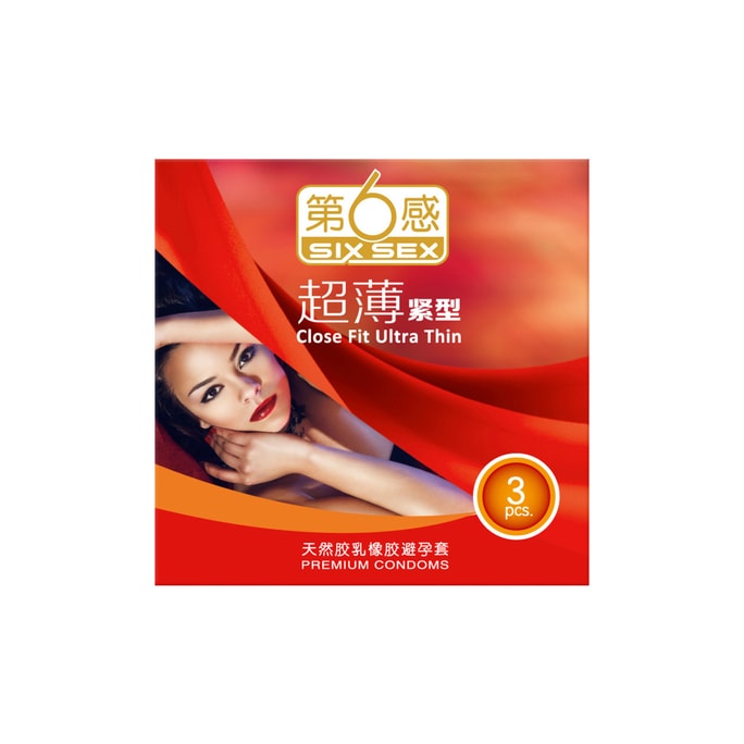 Condom [Close Fit Ultra Thin] 3pcs