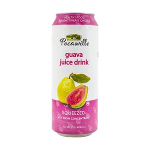 갓 짜낸 구아바 주스 음료, 16.5 fl oz