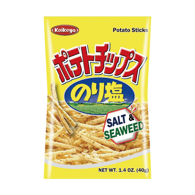 日本KOIKEYA湖池屋 粟米条 海苔淡盐味 40g