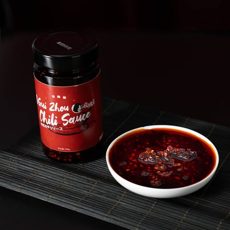 Piniang Guizhou-Style Chili Sauce Classic Chili Oil Flavor 218g Bottle The Ultimate Rice-Accompaniment 4