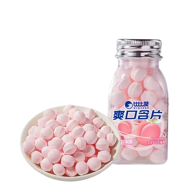 BiBiZan Refreshing lozenges with fresh breath mint flavor, a