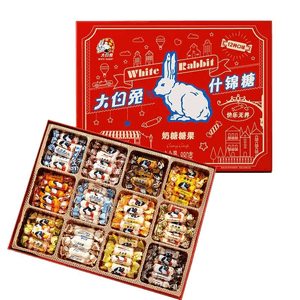 White Rabbit Assorted Candy Gift Box,Twelve Flavors, Gift, 880g * 1 Box