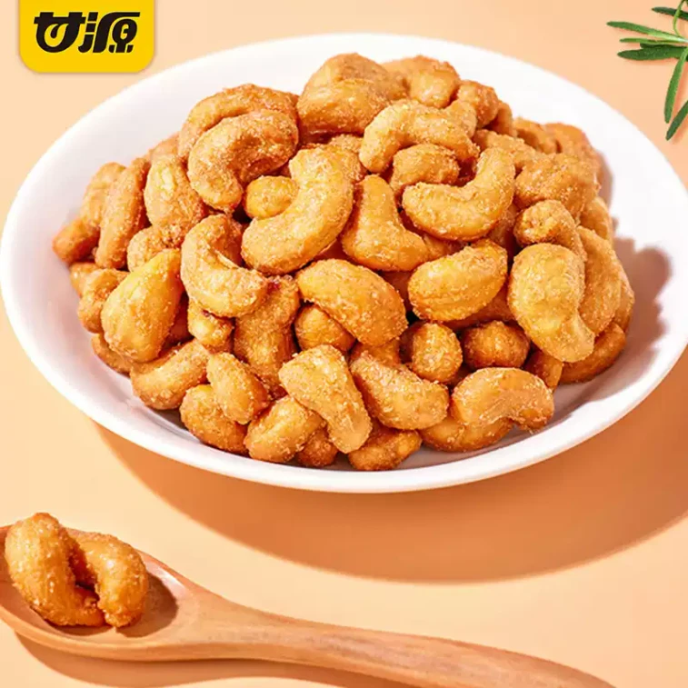 Charcoal-roasted Cashews. Crisp And Tender Nuts, Big And Plump Grains With A Rich Mellow Taste. Roasted Nuts And Snacks For Leisure, 100g*1 5