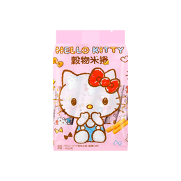 台湾北田 HELLO KITTY 蛋香谷物米卷 160g 包装随机发送
