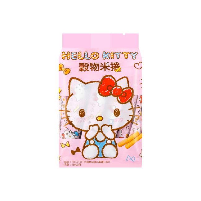 Hello Kitty Grains Rice Roll 160g,Packaging May Vary【Anime Finds】