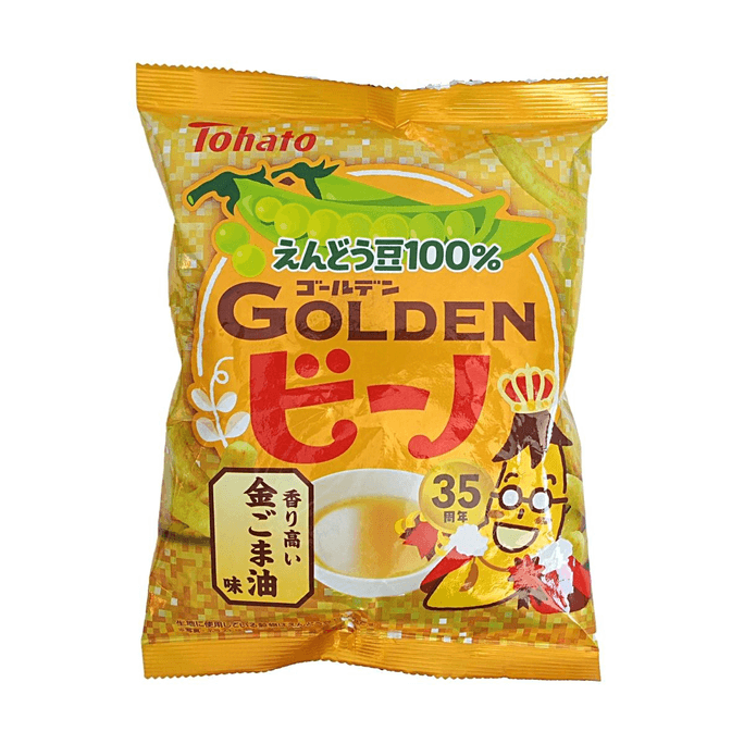 日本TOHATO桃哈多 金芝麻油味豌豆条 600g 【100%豌豆使用】【浓郁金芝麻香】