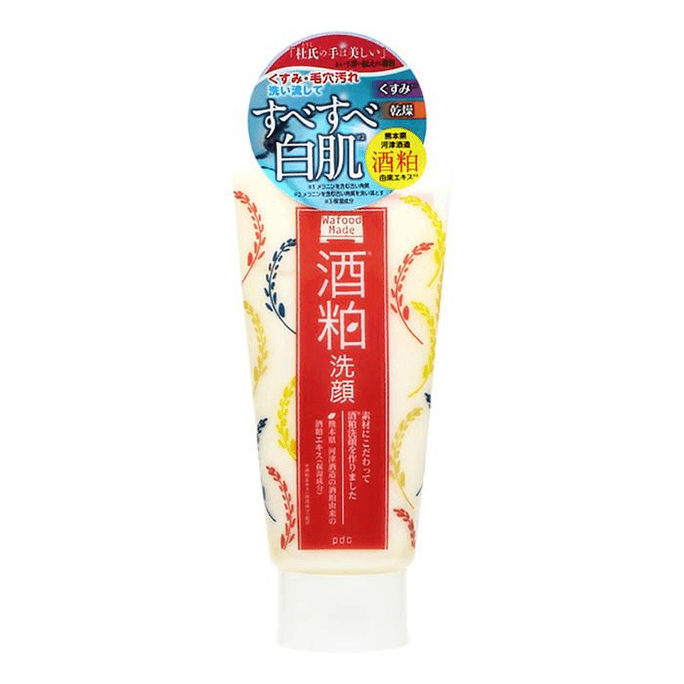 【日本直邮】 日本 PDC 碧迪皙酒粕酒糟洁面乳 170克 清洁毛孔焕白保湿