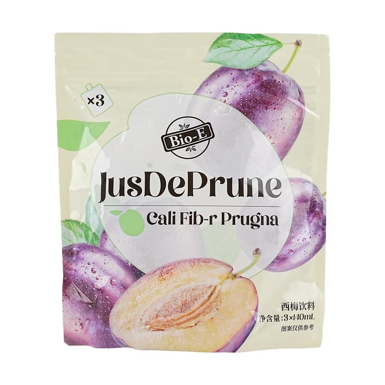 澳洲BIO-E 益生元西梅汁 濃縮膳食纖維果蔬飲料 不含番瀉苷 0糖0脂 140ml*3包 酸甜好營養 加冰更好喝【大餐救星】 6