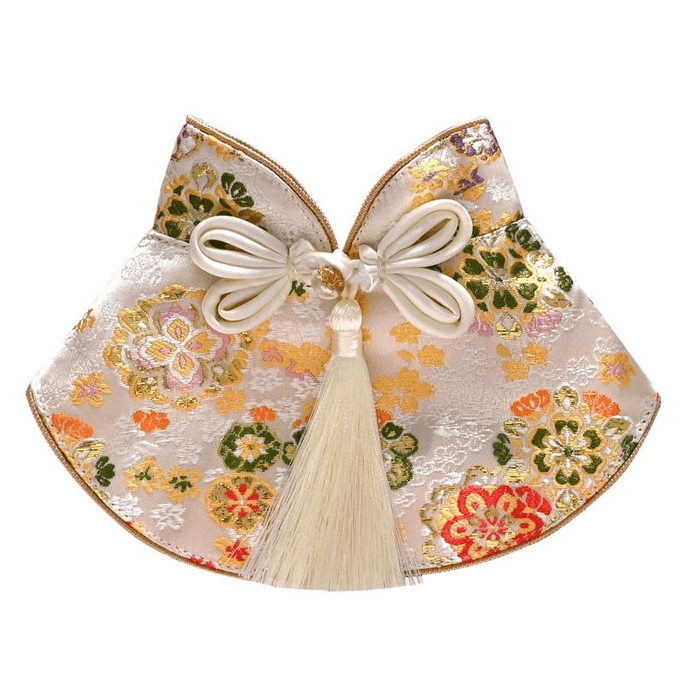 [中国から直送] ペットタイム 犬服 ペット猫唐装ケープショール 小型犬用中国漢服 ひまわりイエロー サイズXL (11-15ポンド) * 1点