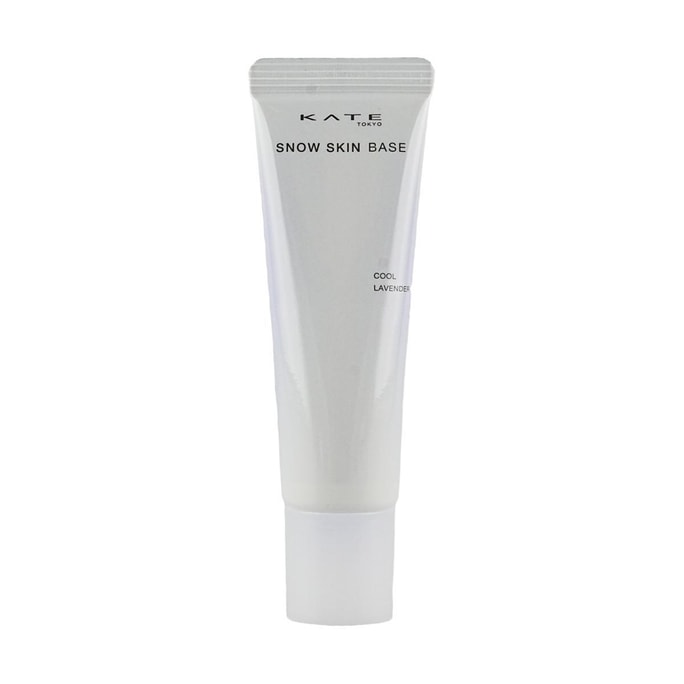 Kate Snow Skin Base SPF50/PA+++ 30g #Cool Lavender, No-Makeup Look Cream for Radiant Skin 30g 
