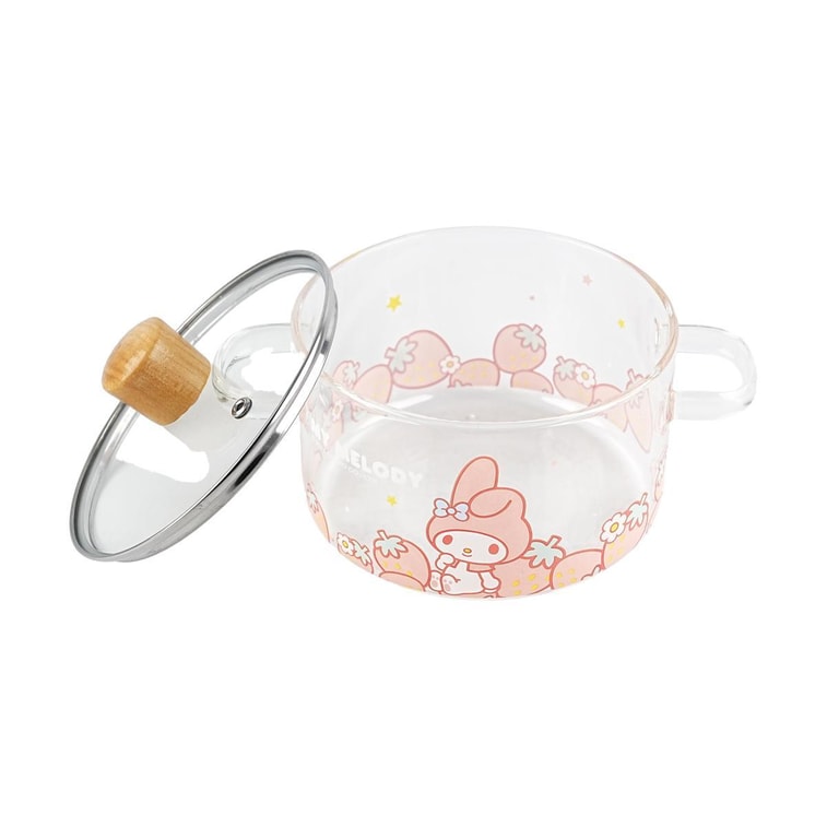 川岛屋 MARSICA 高硼硅玻璃双耳汤碗 1.6L【三丽鸥联名】 6